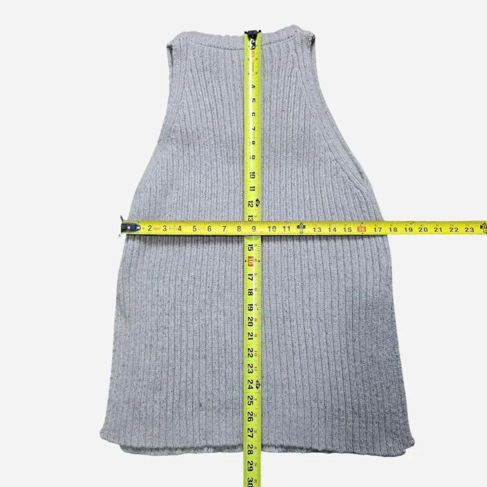 Zara turtle‎ neck sleeveless sweater dress